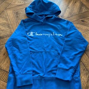Champion lightweight hooded sweatshirt
